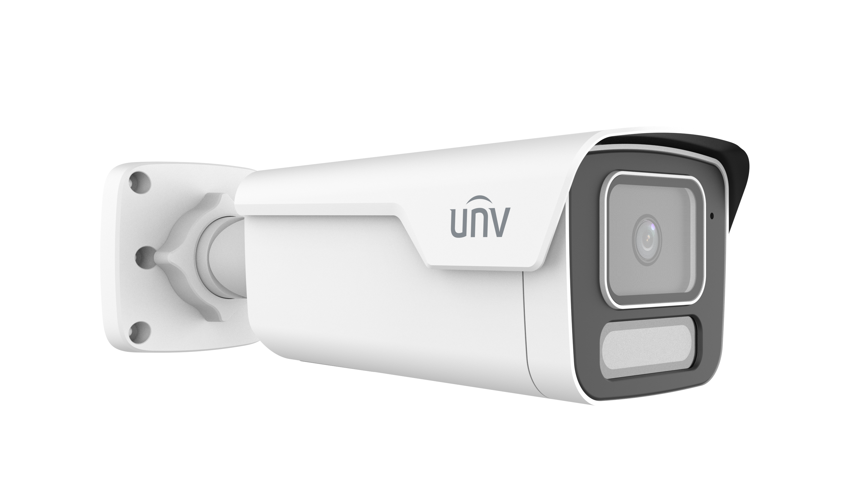 PRIME-III SERIES IP CAMERA WHITE AI NEMA 4X TRIGUARD 8MP/4K H.264/5/5+/ MJPEG BULLET 130 WDR METAL 4MM FIXED LENS COLOR HUNTER WITH WISE-ISP IR+WARM LED 40M POE IP67 BUILT IN MIC AUDIO IN AUDIO OUT 1 x ALARM IN 1 x ALARM OUT SUPPORT UP TO 512GB SD IK10 IMPACT RATING 12VDC CORROSION PROOF