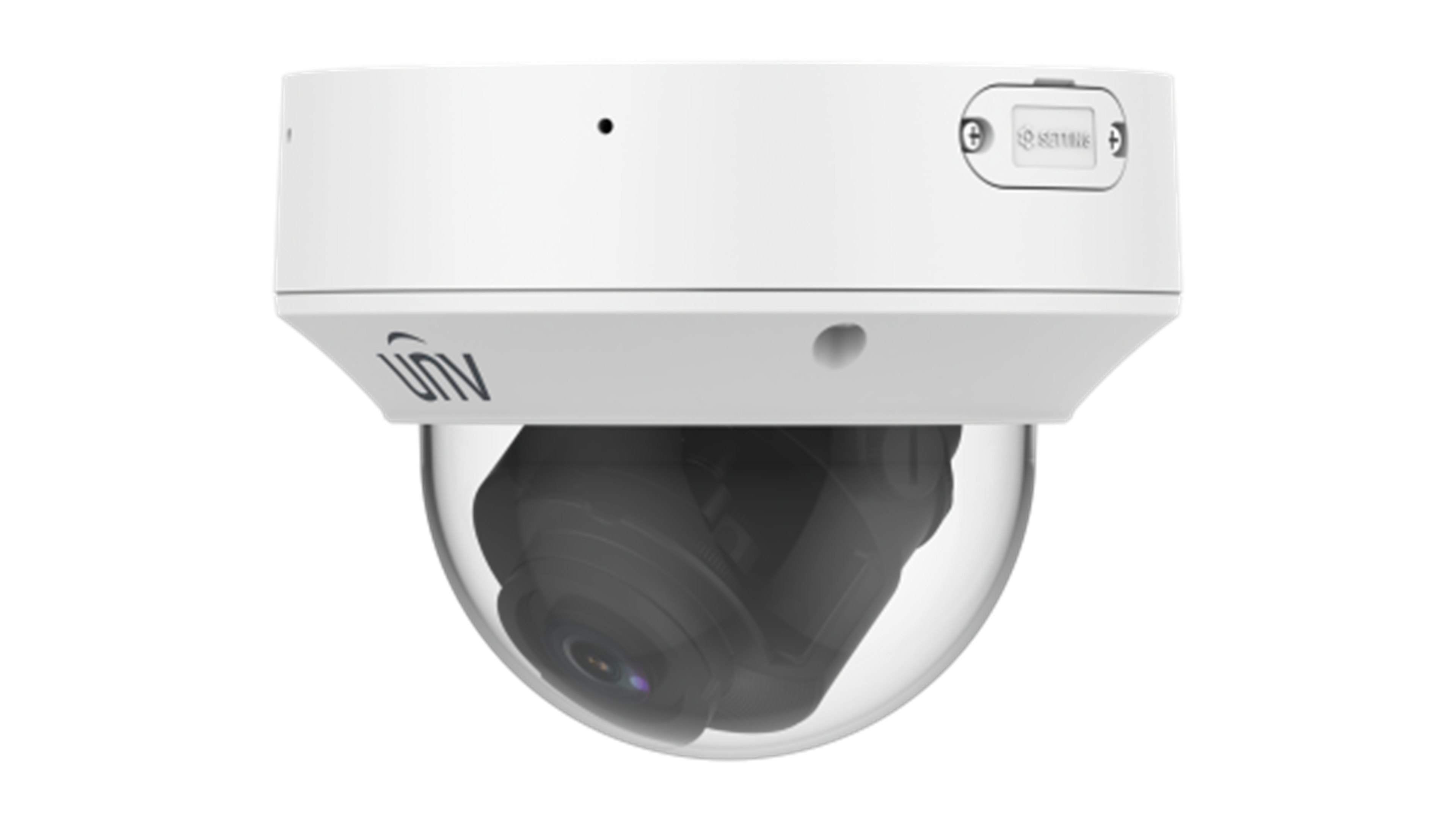 UNV IPC3234SA-AHDZK-PI-I1 LIGHTHUNTER 4MP IP CAMERA DOME VF 2.7–13.5MM DUAL MIC IR 40M IP67 IK10 POE 12VDC WHITE