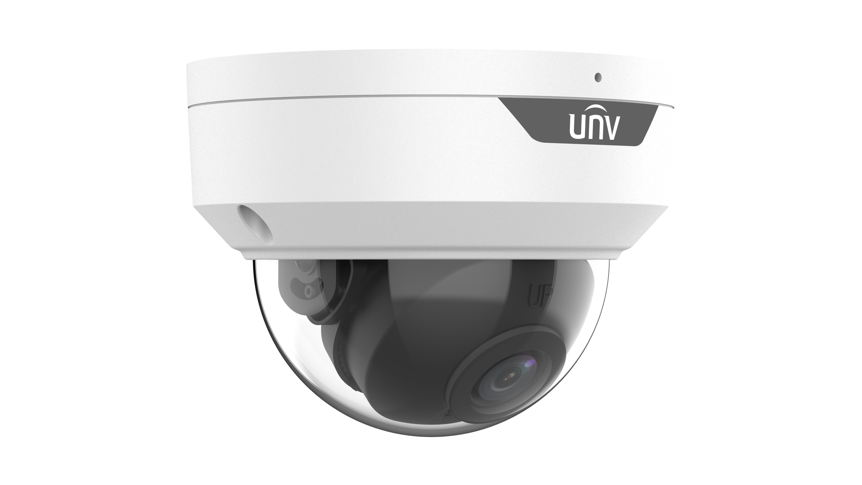 EASY SERIES IP CAMERA WHITE 6MP H.264/5/5+/ MJPEG DOME 120 WDR METAL 2.8MM FIXED LENS EASYSTAR IR 30M POE IP67 BUILT IN MIC SUPPORT UP TO 512GB SD IK10 IMPACT RATING 12VDC