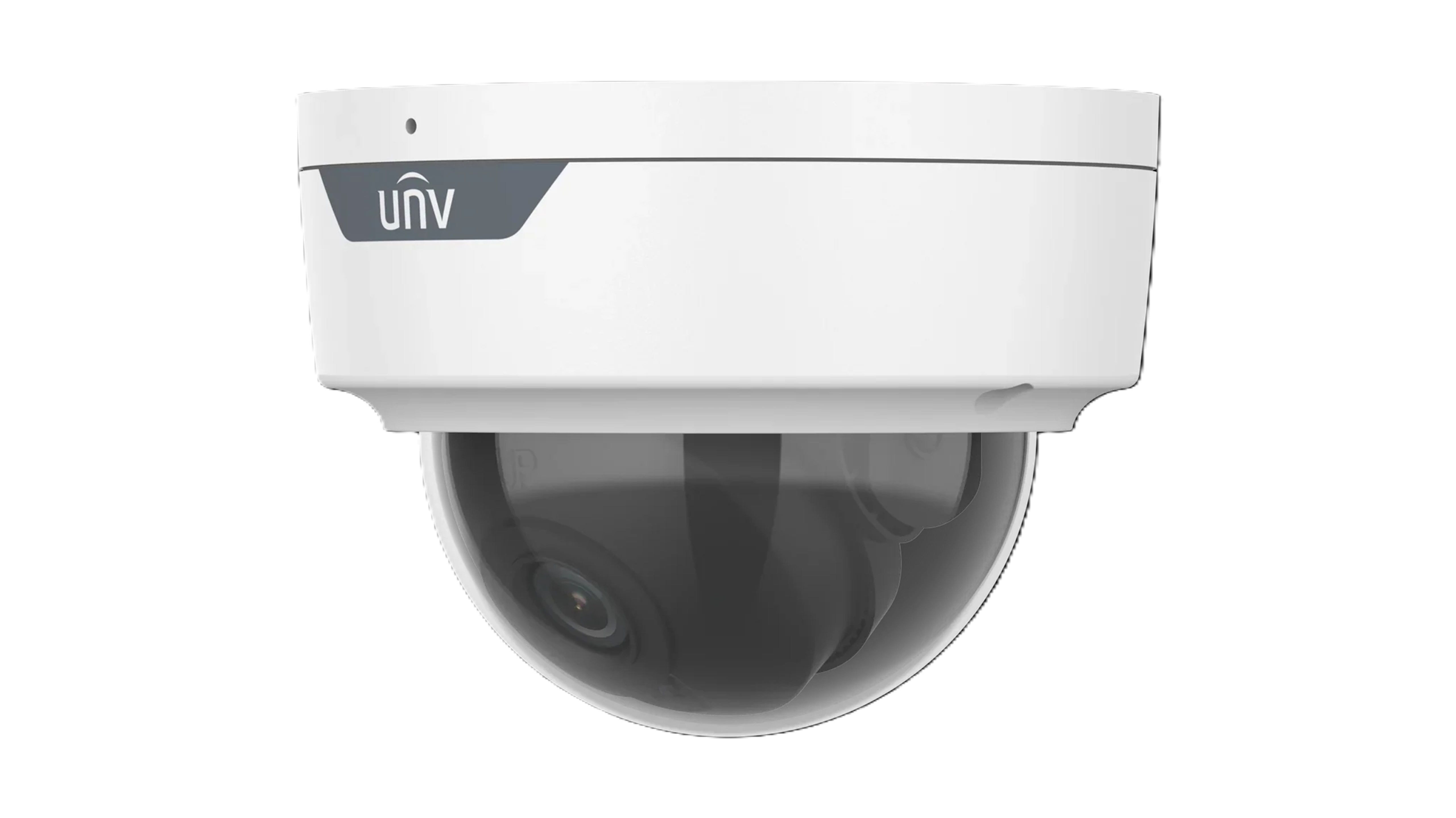 UNIVIEW IPC326SS-ADF28K-I1 LIGHTHUNTER 6MP IP CAMERA DOME 2.8MM MIC IR 40M IP67 IK10 POE UPTO 512GB SSD 12VDC WHITE