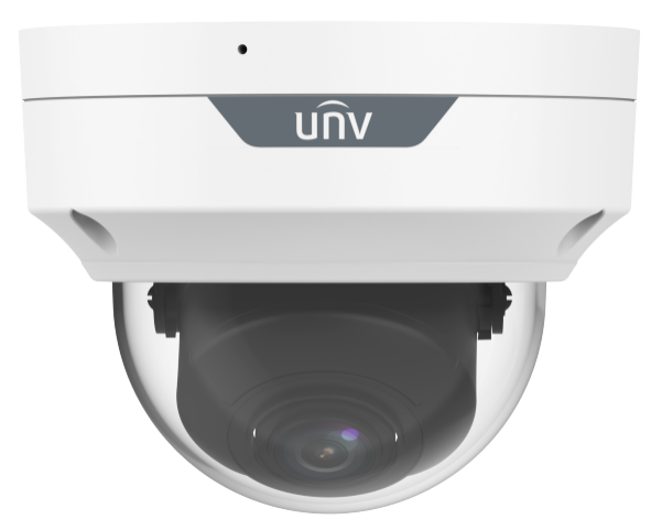 EASY SERIES IP CAMERA WHITE OWLVIEW 4MP H.264/5/5+/ MJPEG DOME 120 WDR PLASTIC/METAL 2.8MM FIXED LENS COLOR HUNTER WITH WISE-ISP POE IP67 BUILT IN MIC SUPPORT UP TO 512GB SDIK10 12VDC