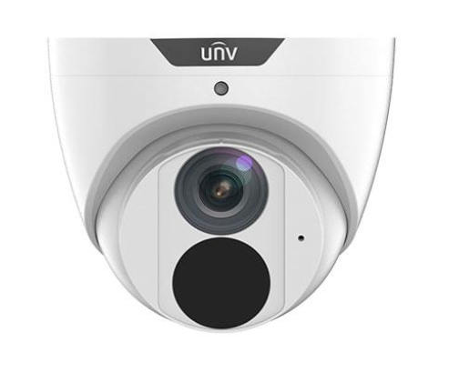 EASY SERIES IP CAMERA WHITE 6MP H.264/5/5+/ MJPEG TURRET 120 WDR METAL 2.8MM FIXED LENS EASYSTAR IR 30M POE IP67 BUILT IN MIC SUPPORT UP TO 256GB SD 12VDC