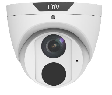 PRIME-II SERIES IP CAMERA WHITE AI 8MP/4K H.264/5/5+/ MJPEG TURRET 120 WDR METAL 2.8MM FIXED LENS LIGHT HUNTER IR 50M POE IP67 BUILT IN MIC SUPPORT UP TO 256GB SD 12VDC