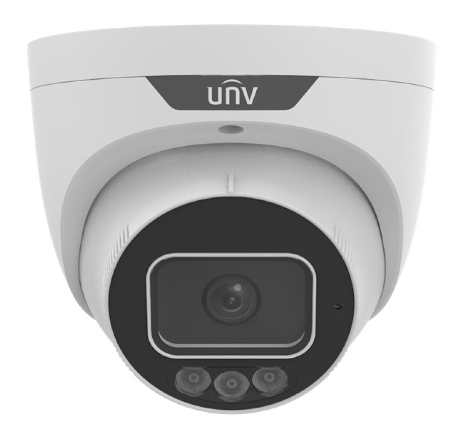 PRIME SERIES IP CAMERA WHITE AI TRIGUARD 6MP H.264/5/5+/ MJPEG TURRET 130 WDR METAL 2.8MM FIXED LENS COLOR HUNTER IR+WHITE LED 30M POE IP67 BUILT IN MIC AUDIO IN AUDIO OUT 1 x ALARM IN 1 x ALARM OUT SUPPORT UP TO 256GB SD 12VDC