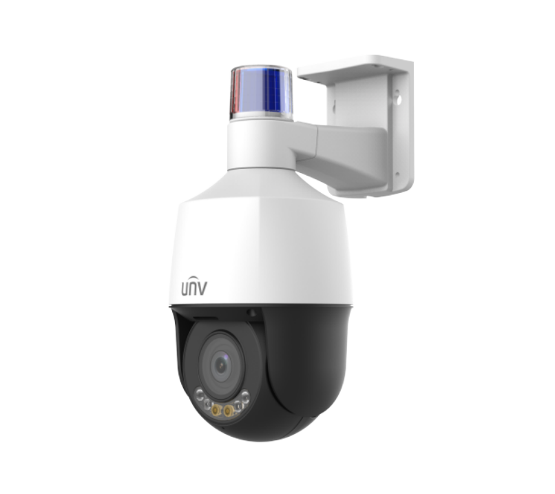 EASY SERIES IP CAMERA WHITE PEOPLE COUNT TRIGUARD 5MP H.264/5/5+/ MJPEG SPEED DOME PTZ 120 WDR PLASTIC/METAL 2.7-13.5MM MOTORISED LENS 5X ZOOM LIGHT HUNTER IR+WARM LED 50M POE IP66 BUILT IN MIC AUDIO IN AUDIO OUT 1 x ALARM IN 1 x ALARM OUT SUPPORT UP TO 512GB SD 12VDC