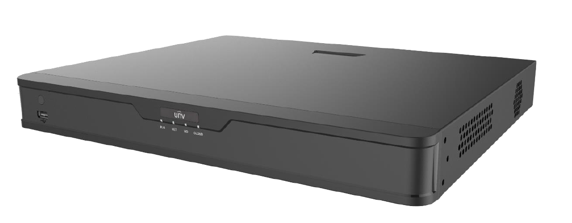 UNIVIEW EASY SERIES 8CH AI NVR 8x POE UPTO 12MP 320Mbps INPUT 2x SATA HDD PORT UP TO 10TB EACH