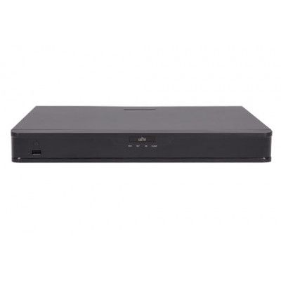 UNIVIEW EASY SERIES 16CH NVR 16x POE UPTO 8MP/4K 160Mbps INPUT 2x SATA HDD PORT UP TO 10TB EACH