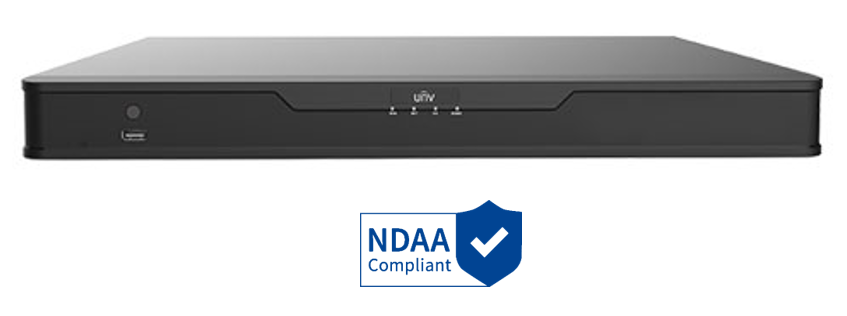 UNIVIEW EASY 32CH NVR UPTO 8MP/ 4K 160Mbps INPUT 4xSATA HDD PORT UP TO 6TB EACH 12VDC