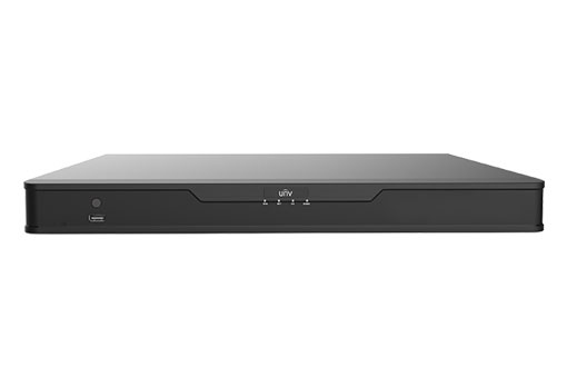 UNIVIEW EASY SERIES 32CH NVR UPTO 8MP/4K 160Mbps INPUT 4x SATA HDD PORT UP TO 6TB EACH 12VDC