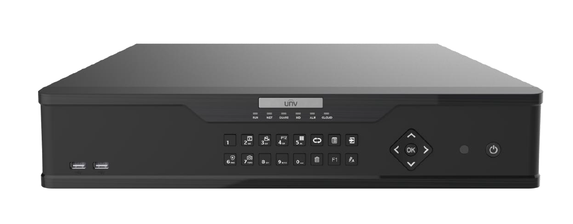 UNIVIEW PRIME SERIES 32CH NVR UPTO 12MP 384Mbps INPUT 8x SATA HDD PORT UP TO 10TB EACH
