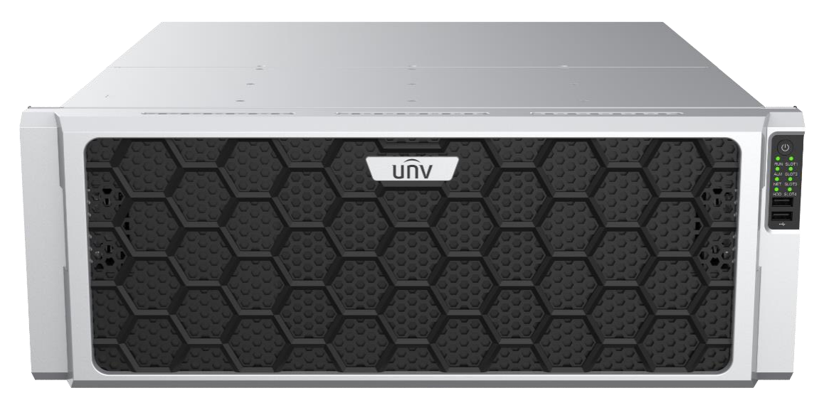 UNIVIEW PRO 256CH NVR UPTO 12MP 768Mbps INPUT 24xSATA HDD PORT UP TO 10TB EACH 240VAC