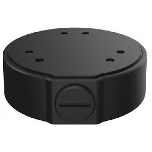 JUNCTION BOX WITH LID BLACK ALUMINIUM ALLOY SUITS DOME/ TURRET/ MINI PTZ/ UFO/MINI DOME/ FIXED DOME/ FISHEYE
