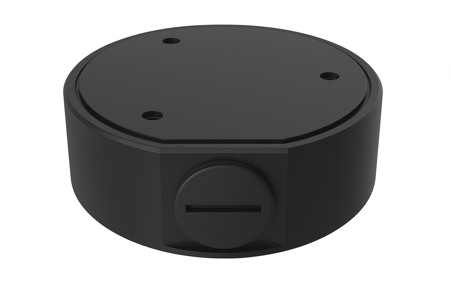 JUNCTION BOX BLACK ALUMINIUM ALLOY SUITS DOME/ FIXED DOME
