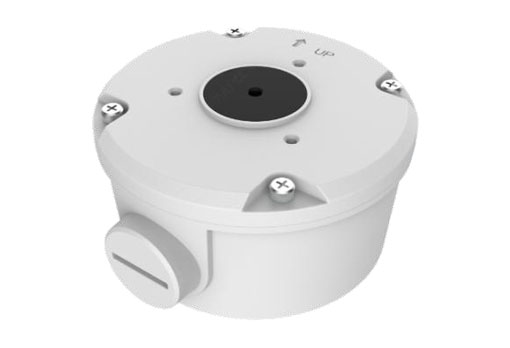 UNIVIEW JUNCTION BOX WITH EXTRA BACK OUTLET SUITS BULLET WHITE ALUMINIUM ALLOY 0.36 KG