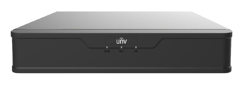 UNIVIEW EASY SERIES 4CH+2IP CH AI XVR UPTO 8MP/4K 40Mbps INPUT 1x SATA HDD PORT UP TO 8TB EACH 12VDC