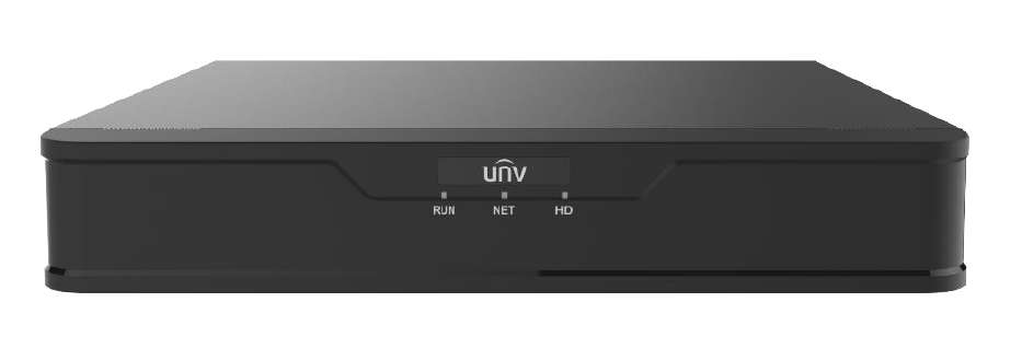 UNIVIEW EASY SERIES 8CH+4IP CH AI XVR UPTO 8MP/4K 56Mbps INPUT 1x SATA HDD PORT UP TO 8TB EACH 12VDC