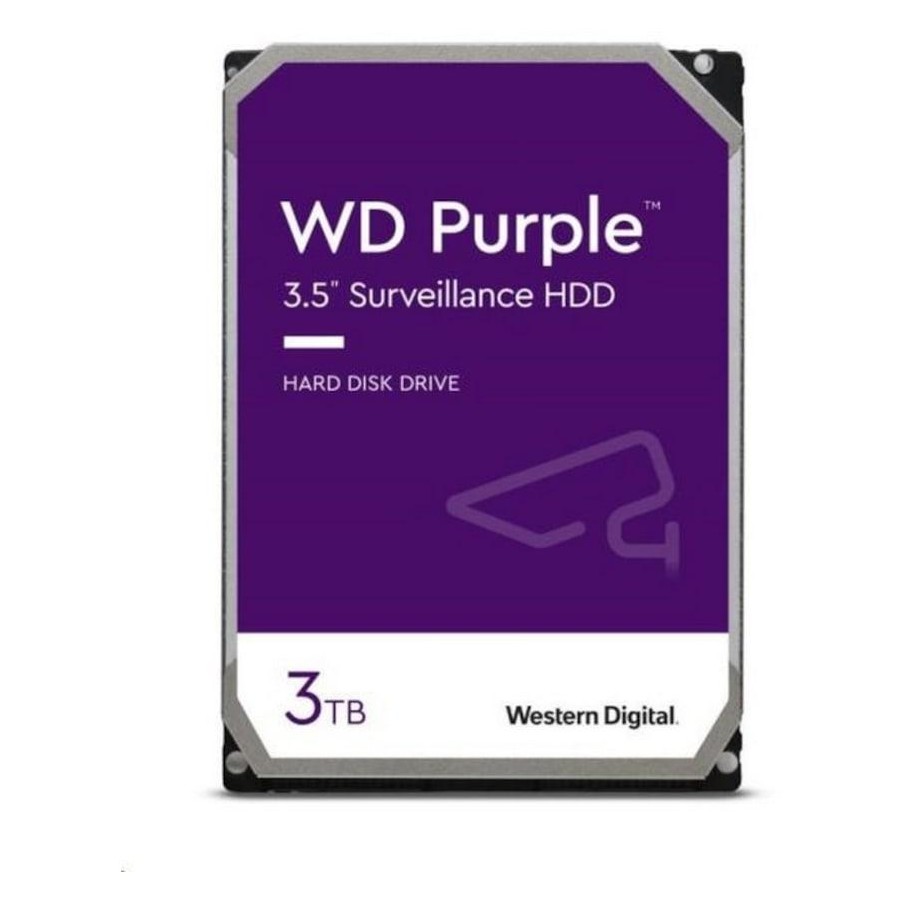 WESTERN DIGITAL WD33PURZ WD PURPLE 3TB 3.5 INCH SATA III 6GB/S SURVEILLANCE HDD