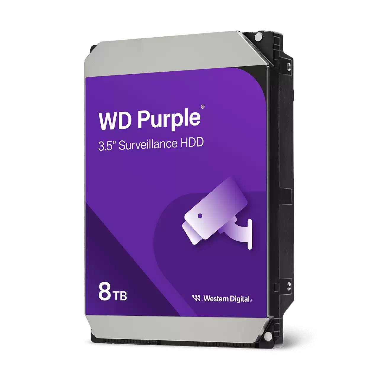 WESTERN DIGITAL WD85PURZ PURPLE HDD SURVEILLANCE 8TB 3.5 INCH SATA 6GB/S 5400 RPM CMR