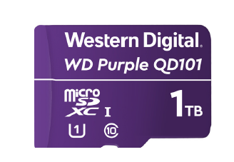 WESTERN DIGITAL WD PURPLE SDXC MICRO SD CARD 512GB 10MB/s CLASS 10/U1